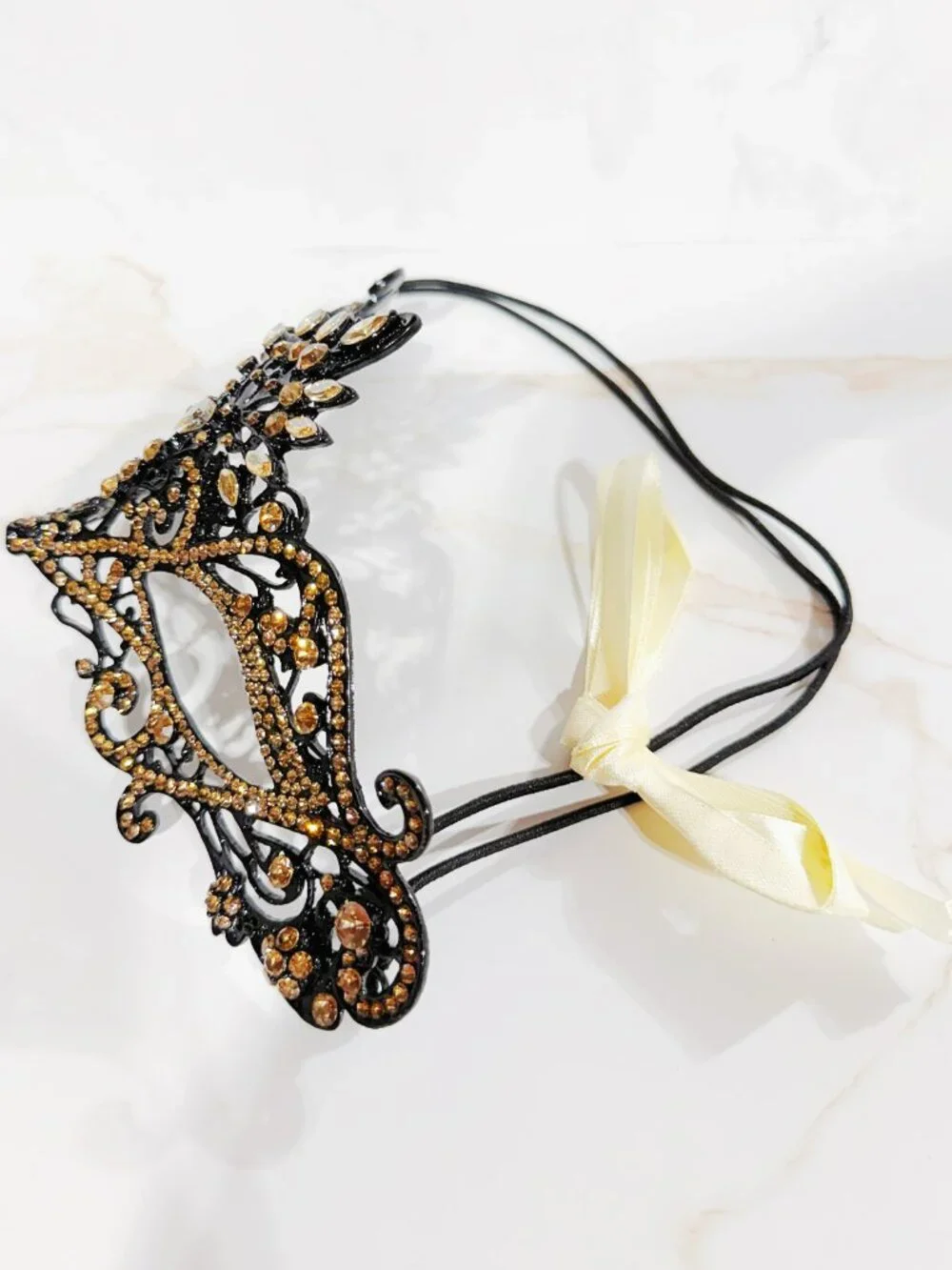 Men’s Black and Gold Masquerade Mask, Venetian Mask, Formal Ball Mask, Prom Mask